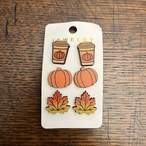 3-Pack‎ of Fall Earrings